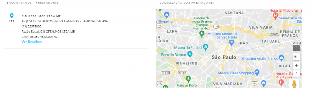 Rede Credenciada Porto Seguro Campinas