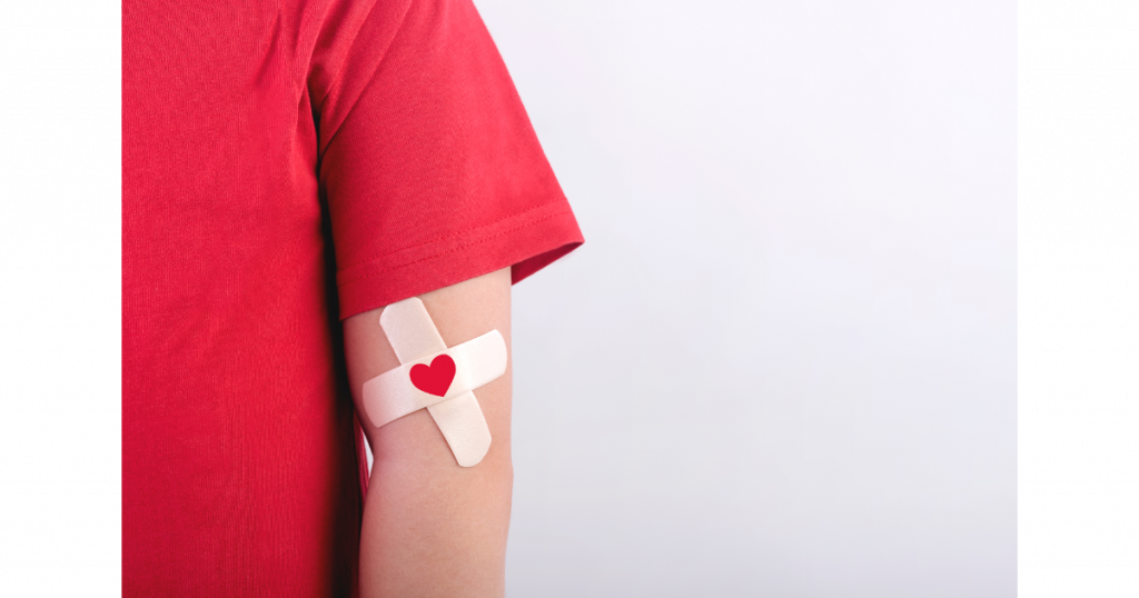 Benefícios em doar sangue 
