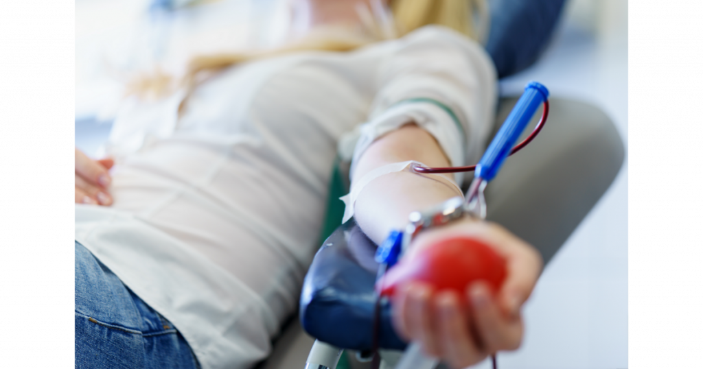 Benefícios em doar sangue