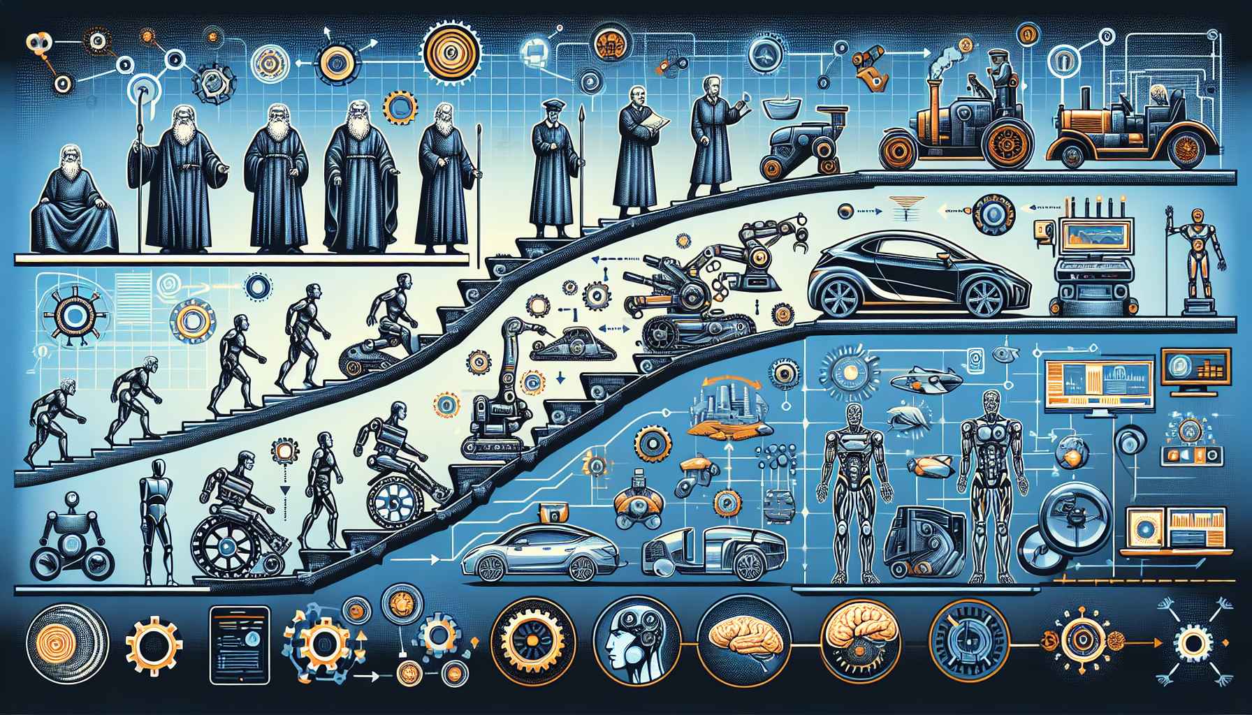 A Evolução da Robótica e o Impacto da Automação no Mercado de Trabalho