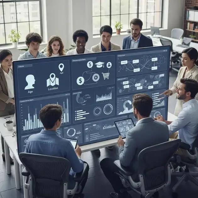 Dados relevantes: demográficos e comportamentais