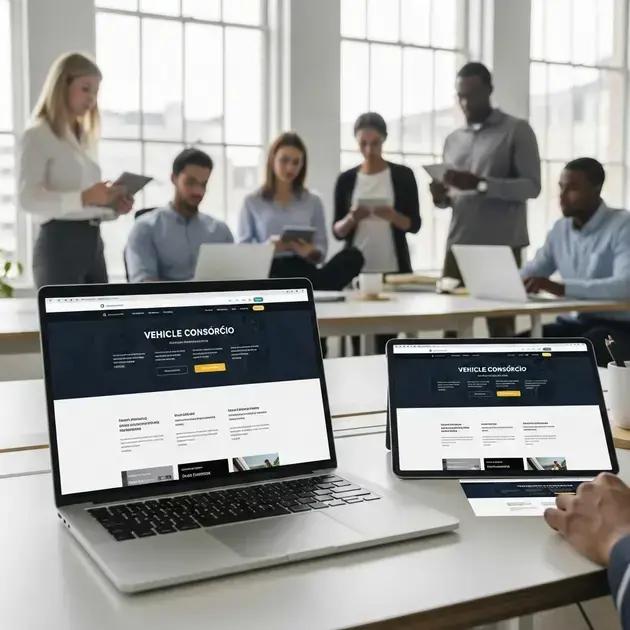 Como Criar uma Landing Page de Alta Conversão para Venda de Consórcio de Veículos.
