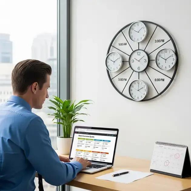 Qual o Melhor Horário para Prospectar Clientes de Seguro Auto?