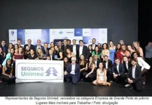 Seguros Unimed é destaque em três categorias no prêmio de 2025